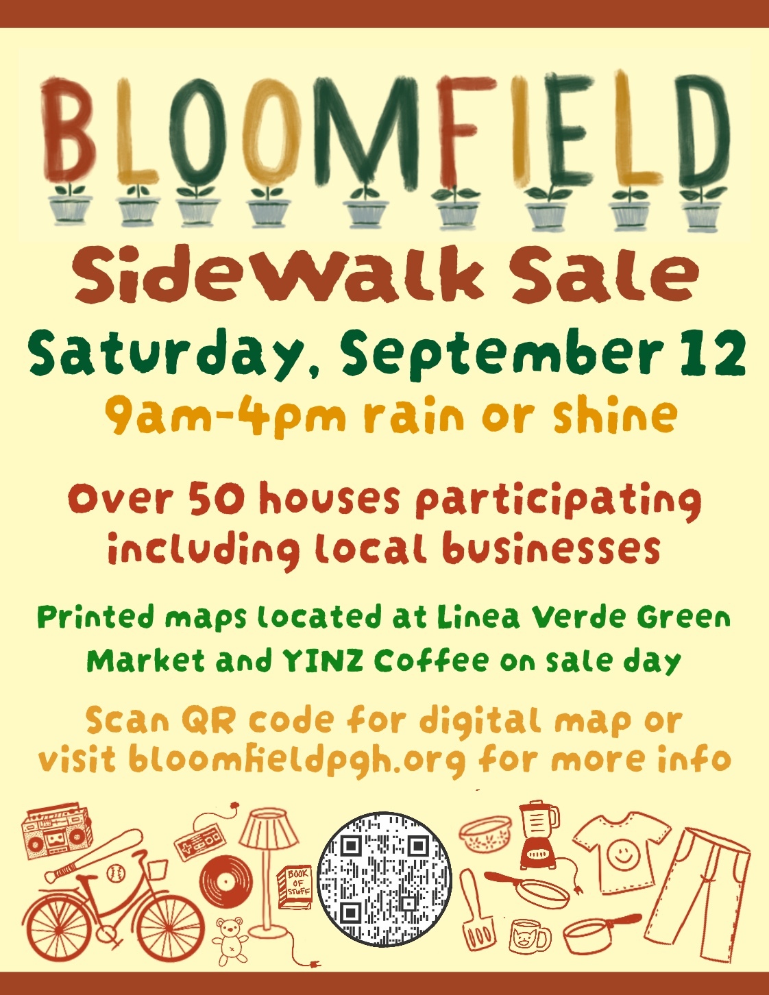 Bloomfield Sidewalk Sale